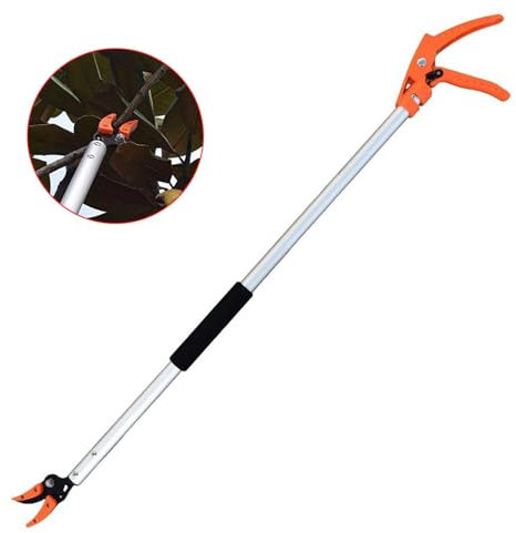Gartenschere Mit Großer Reichweite 100cm Teleskop Obstpflücker, Obstpflücker Mit Langem Griff Schneiden Und Halten Der Baumschere Hochentaster Zum Baumschneiden, Gartenschere Für Gartenfrüchte