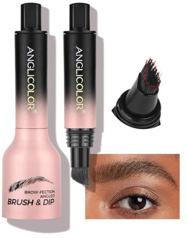 Augenbrauenstift Härchenzeichnung,Microblading Augenbrauenstift Wasserfest Langanhaltenden,3D Eyebrow Pencil,Abgewinkelter Augenbrauen BüRste,Kann Leicht Natürliche Superfein Augenbrauenfarbe(05)