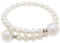 Armband Damen, DUO, Silber 925, Organische Perlen aus Mallorca 6 und 12 mm, Verstellbar 17-23 cm