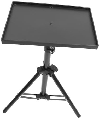 VICASKY 1.1m Projector Stand for Home Use Adjustable Height up to Fits Projector Tables and Laptop Tripods Foldable Design for Easy Storage Metal Material Shelf Holder