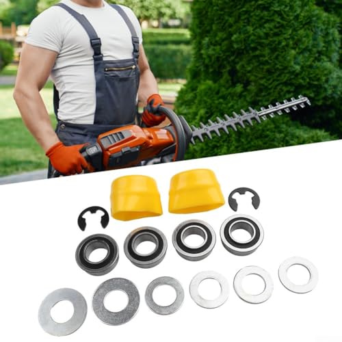 L100 M14338 Kit de conversion de roulement de roue compatible avec divers tracteurs de tondeuse à gazon série L avec moyeu, rondelles et clips E