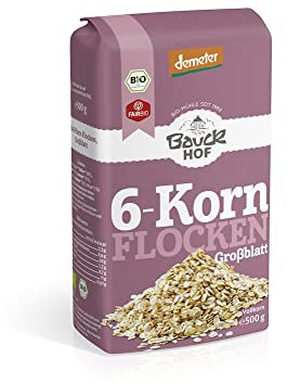6-Korn Flocken ohne Weizen Demeter