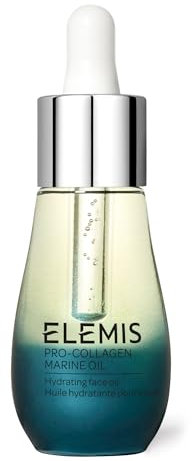 Elemis Pro-Collagene Olio Marino, Olio Viso Antirughe, Trio di Attivi Marini, Idratazione Leggera, Nutriente e Rivitalizzante, 15 ml