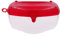 MagiDeal Schnorchelmaske Tauchmaske Taucherbrille Container Box Hartschalenetui Brillenetui, praktisch Outdoor Sport Aufbewahrungsbox, Rot