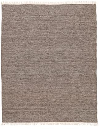 RugVista Melange, Teppich, Kelim Modern, 300 x 250 cm, Rechteckig, Mittlerer Stapel, Wohnzimmer, Esszimmer, Schlafzimmer, Nur chemische Reinigung, Care & Fair Zertifiziert, Braun