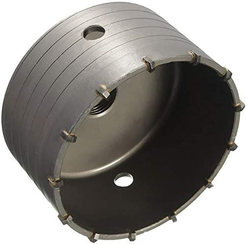 Scie à Cloche Trépan Couronne Carotteuse à Sec SDS Plus Max 30-160 mm de diamètre complet pour marteau perforateur 105 mm (12 tranchants) sans extension