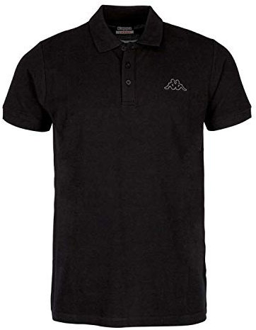 Kappa Peleot Herren Poloshirt, Schwarz, XXXXXL