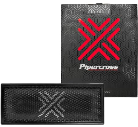 Pipercross Performance-Plattenfilter für Audi, PP1782 | Mehr Leistung & Drehmoment, Waschbarer Schaumstoff, Einfacher Einbau, Besseres Fahrverhalten, Unterstützt Eco-Tuning