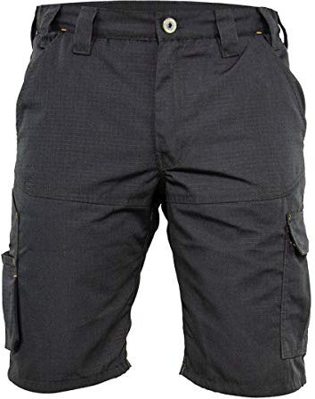 FORSBERG Buxa Kurze Arbeitshose, Shorts für die Arbeit, Kurze Hose für die Arbeit, Farbe:anthrazit/schwarz, Größe:52