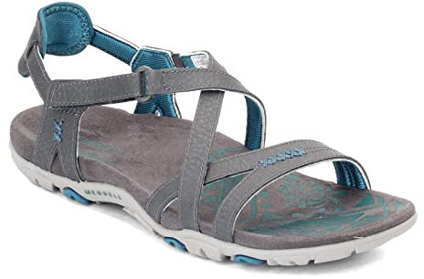 Merrell Damen Sandspur Sandale, Granit, Libelle, 38.5 EU