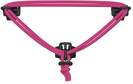 carryyygum Lenkerspannband für Fahrrad-Lenker | Mini-Gepäckträger 105cm | Gummiband, Gepäckspanner, Spanngummi, Gepäckband, Expander | schlanke Alternative zu Fahrradtasche, Fahrradkorb (pink)
