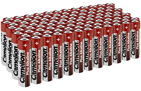 CAMELION Plus Alkaline Batterie AA Mignon Alkaline Batterien LR6-96er Pack umweltschonende Verpackung
