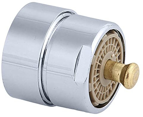 VVW&LIU 1 Pz Ottone One Touch Control Rubinetto Aeratore Rubinetto Risparmio Idrico Valvola Aeratore Filettatura Maschio 23.6mm Gorgogliatore Purificatore Stop Wate, Come Immagine