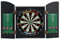 GORILLA DARTS Centre Set Wooden Black Ash Cabinet Set Dartboard inc Darts Package
