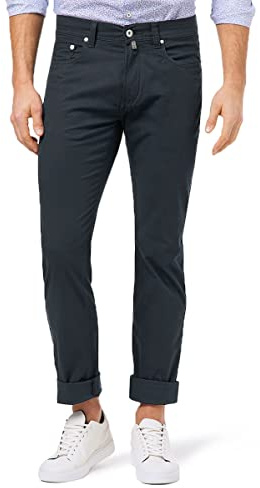 Pierre Cardin Herren Lyon Tapered 5-Pocket Hose Sommergabardine, leicht