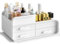 Porta Trucchi Organizer Bagno, Con 3 Cassetti, contenitore - | Bianco