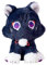 8.6inch Genshin Impact Katze Plüsch Spielzeug,Wanderer Katze Plüsch Plüschtier Plüschtiere,Niedliche Genshin Impact Scaramouche Katze Plüsch Puppe Plüschtier,Weiches Scara Katze Plüsch Kissen (22cm)