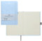 Faber-Castell 44358 - Notizbuch DIN A5 himmelblau, kariert, 100 g/m², 194 Seiten FSC-Mix Papier, 145 x 210 mm