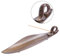 VIDSTW Räucherstäbchen Halter Räucherstäbchenhalter Boot Keramik Räucherstäbchenhalter Boot Aschefänger Räucherstäbchenhalter aus Keramik für Meditation Yoga Spa Büro (A)