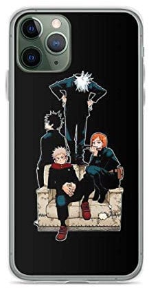 Phone Case Jujutsu 1 6 Kaisen Compatible with iPhone 11 12 13 14 15 Pro Max Mini XR SE 2022 7 8 X Xs 6S Plus For Samsung S21 S22 S23 S24 Ultra A51 A71 5G Transparent