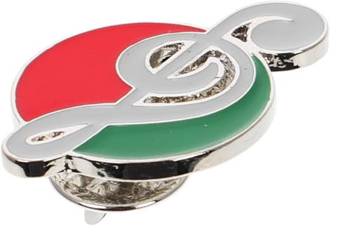 BESTYASH Musiknoten Brosche Aus Legierung Kreative Anstecknadel Für Kleidung Taschen Und Accessoires Einzigartiges Für Musikliebhaber Lehrer Und Schüler Langlebig Und Farbecht Verzierung