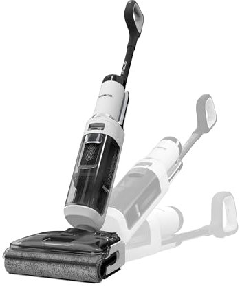 Tineco Floor ONE S6 Stretch Lite Wet Dry Vacuum Cleaner, 180°Lay-flat, 13cm Compact Design, Self-Cleaning, Long Runtime, Dual-Sided Edge Cleaning, Enhanced Cleaning Flexibility