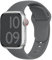 ELETTRONEO C1A Correa Deportiva para Apple Watch Ultra 2 49mm, Series 10 46mm, 9 8 7 45mm 41mm, SE 6 5 4 44mm 40mm, 3 2 1 42mm 38mm Pulsera Strap, Gris Barro Volcánico