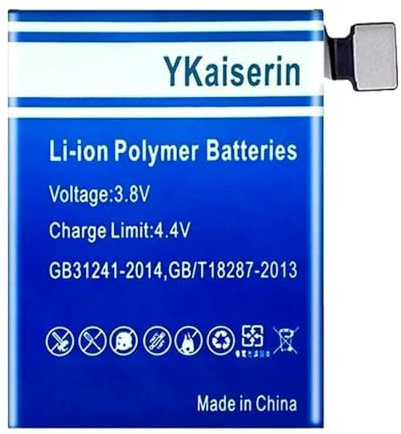 Batería de reloj de alto rendimiento de 620 mAh compatible con Apple Watch iWatch Series 3 S3 42 mm LTE de 42 mm, con kits de herramientas completos de 0 ciclos de batería de repuesto Series 3 de 42