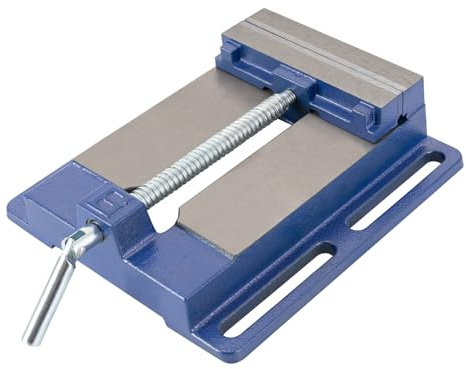 Taladro de 6 pulgadas, 145 mm, tornillo de banco, fresadora, herramienta de mantenimiento, tornillo de banco para taladro de mesa, taladro de soporte, rango de rotación de 360° del mango