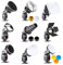 BRESSER BR-SET7 Set mit 7 Lichtmodifikationen für Kompaktblitze