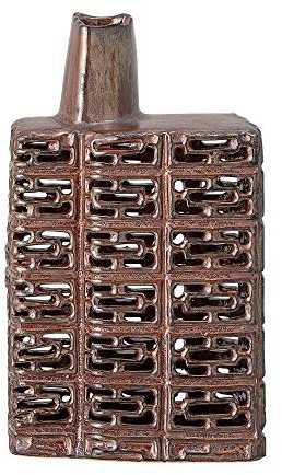 Bloomingville Deko Vase, braun, Keramik