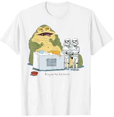 Star Wars Jabba The Hutt Taco Tuesday Bring Me The Hot Sauce T-Shirt