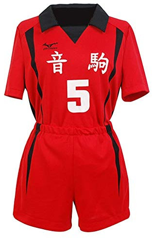Fortunezone Anime High School Uniform Volleyball Team Cosplay Kostüm Sportbekleidung