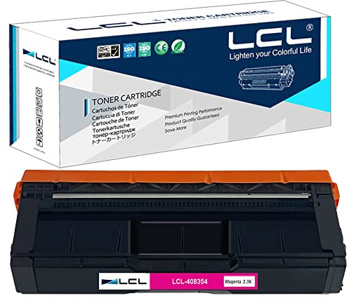LCL Remanufactured Toner 408354 M C250 M C250FWB PC300W als Ersatz für Ricoh M C250 M C250FWB PC300W (Magenta)