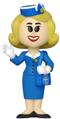 Funko Vinyl SODA, Pan Am, Stewardess, 1/6 Chance auf seltene Verfolgungsjagd-Variante, Pan,Am, Sammelfigur, Geschenkidee, Offizielle Merchandise, Werbe-Ikonen Fans