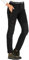DAFENP Damen Wanderhose Outdoorhose Wasserdicht Softshellhose Winddicht Winter Warm Gefüttert Skihose Snowboardhose Trekkinghose KZ1662W-Black-2XL