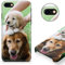 Generic iPhone SE 2022 Personalised Photo Case | Customize with Photos, 3D Snap Hard Case | Glossy, Edge to Edge Print, Wireless Charging Compatible, Slim Fit
