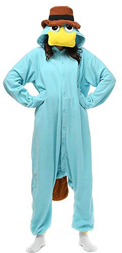 LBJR Ganzkörper Kostüm Jumpsuit Onesie Tier Fasching Karneval Halloween kostüm Cosplay Schlafanzüge Erwachsene