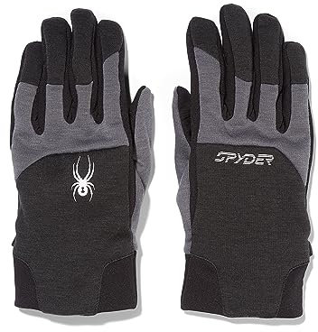 Spyder Herren Speed Fleece Handschuhe, Schwarz, X-Large