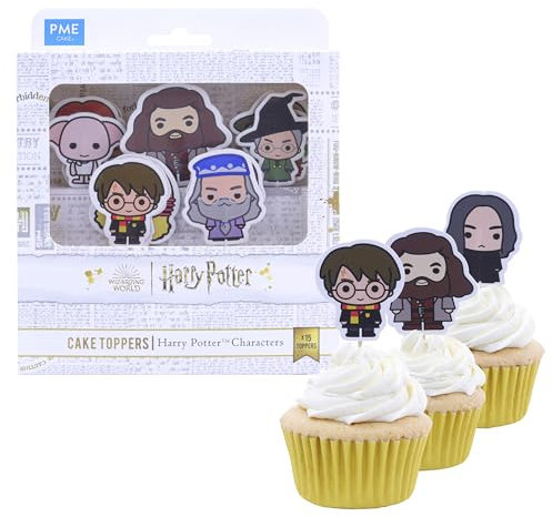 PME Harry Potter Cake Toppers, Pack of 15, The Good Characters
