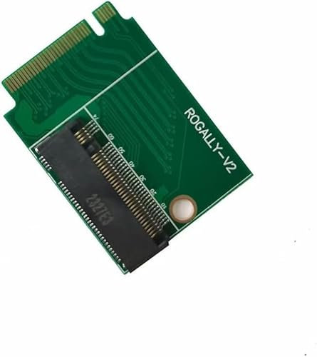 LeHang PCIE 4.0 für Rog Handheld Transfer Board 90 Grad M2 Transferkarte für Rog Modifizierte M2 Festplatte für AUSU Rogally SSD Speicherkarte Adapter