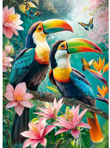 Cherrypazzi 1000 EL. Raj tukanów/Toucans' Paradise 30769 [Puzzle]
