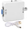 VGA to BNC Converter, HD Video Adapter TV Connector Adapter for Video Conferencing Home Theater TV Computer
