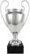 Art-Trophies At13506, Trofeo Sportivo Serie Classica Unisex-Adulto, Argento, 40 cm