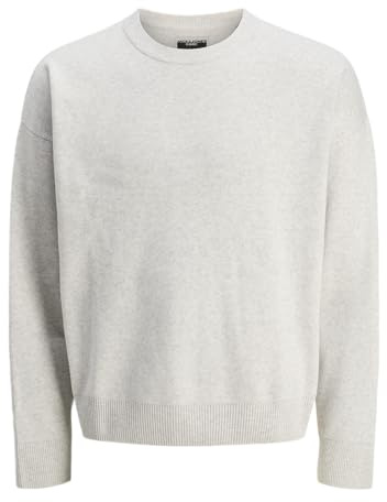 Jack & Jones Herren Jcoblanks Knit Crew Neck Jcoblanks Knit Crew Neck (1er Pack)