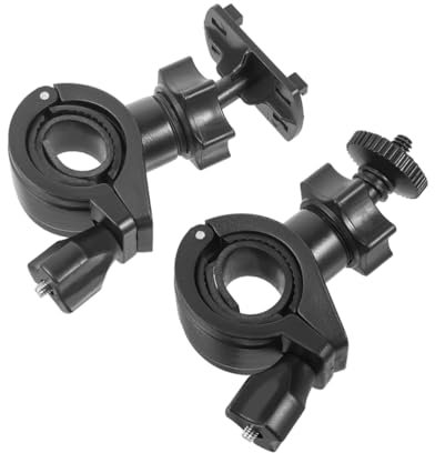 SOLUSTRE 2 Piezas soporte motoazadas motos motocicleta motopico motoenxada manillar de accesorios para scooters accesorios porta fijacion manillar piezas de abdominales