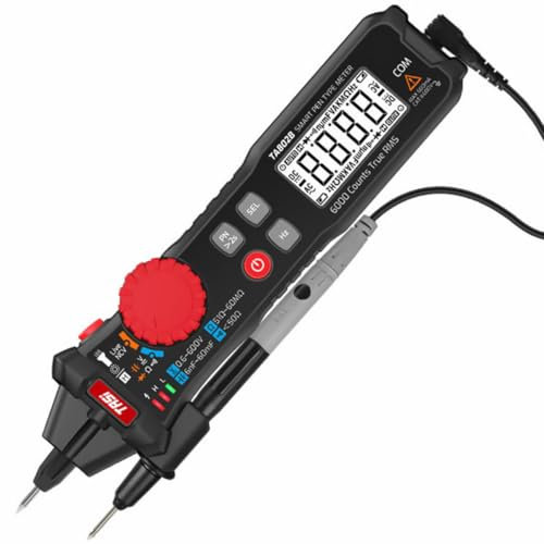 Mipcase Multimetro Penna Display Digitale Strumento Portatile Per Elettricisti Misurazione Precisa Ohm Volt Design Sicuro e Duraturo