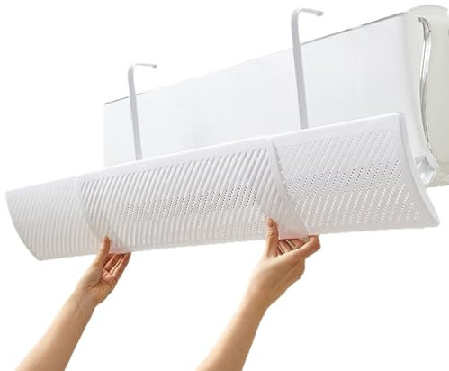 Imtrub Luftumlenker - Höhenverstellbarer Klimaanlagen-Umleiter | Gitterrost Für Schlafzimmer Außenbereich Haushalt Familie