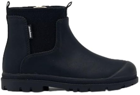 Mayoral Stivaletti Invernali Bambino Chelsea Neri con Cerniera, Suola Antiscivolo, Stile Casual