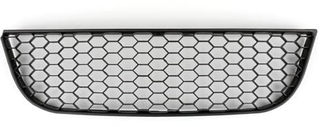 Kühlergrill Auto FÜR Polo FÜR 9N3 FÜR Typ 2005-2009 ABS Kunststoff Wabenstil Vorne Mitte Unteren Stoßstangengrill Stoßfängergrill